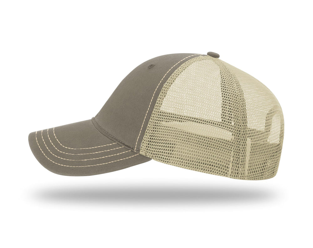 Richardson Garment Washed Trucker Cap left - 111