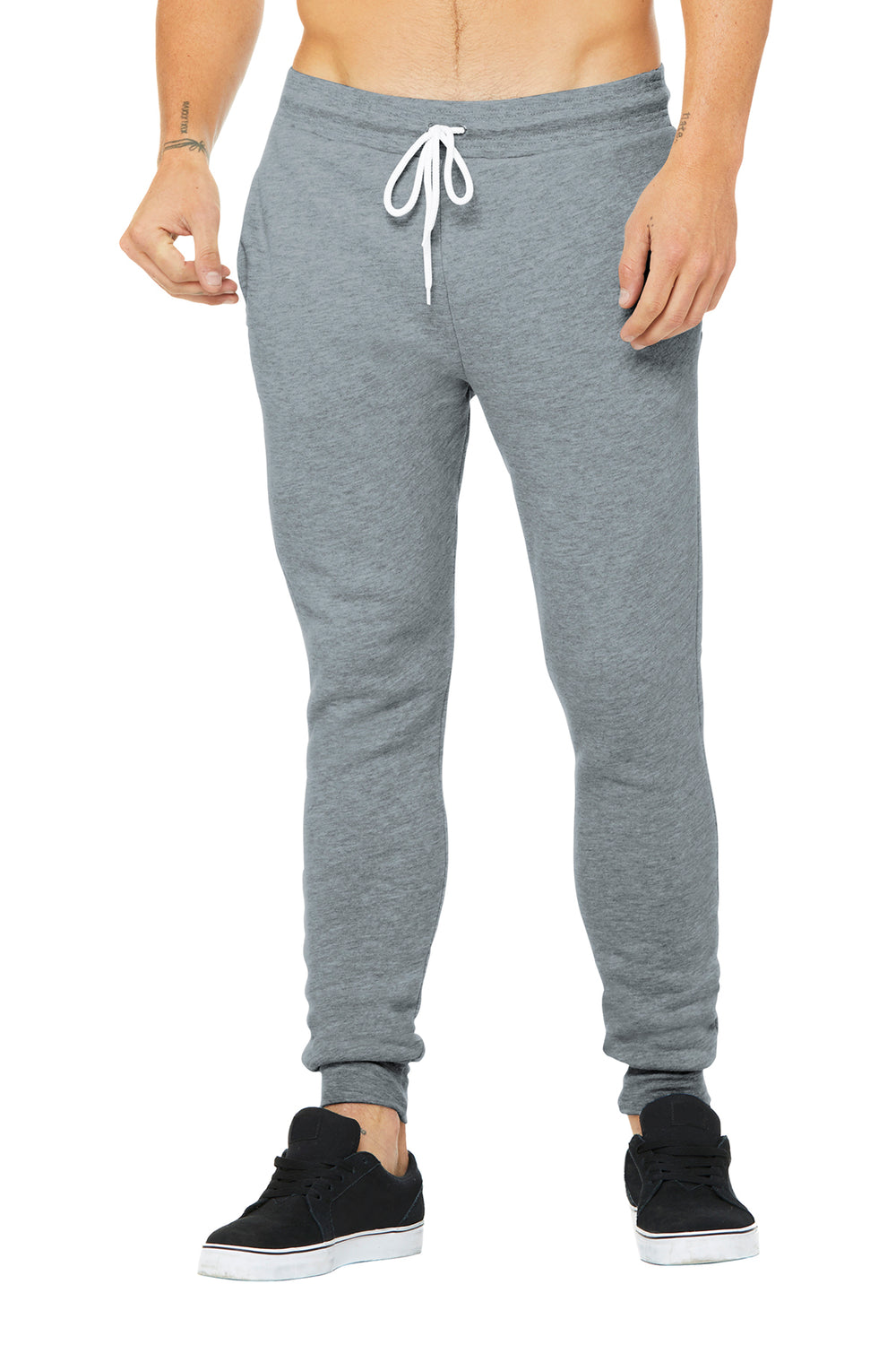 Bella + Canvas Unisex Jogger man front - BC3727