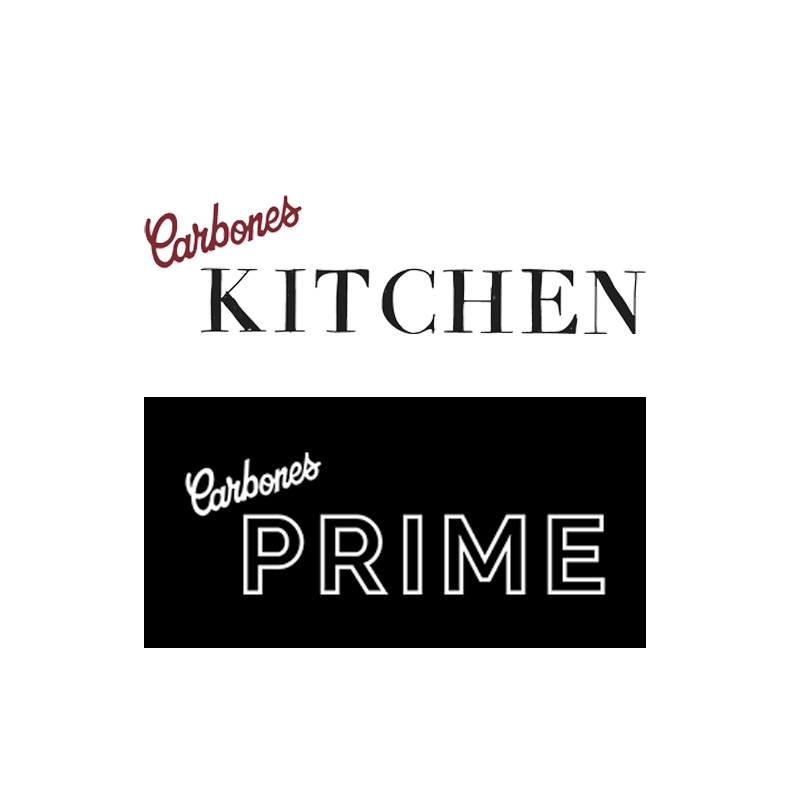 Carbones Kitchen & Prime logos