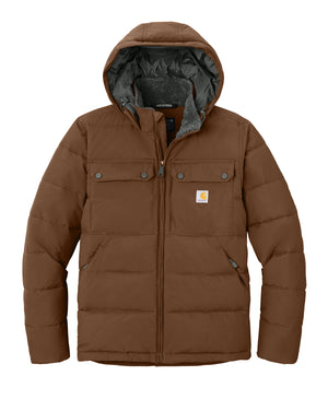 Carhartt® Montana Insulated Hooded Jacket front - CT107082