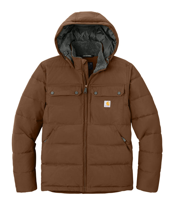 Carhartt® Montana Insulated Hooded Jacket front - CT107082