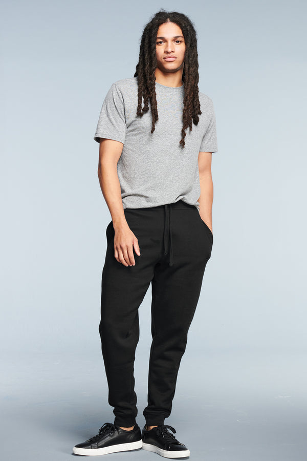 District® V.I.T.™ Fleece Jogger black front man - DT6107