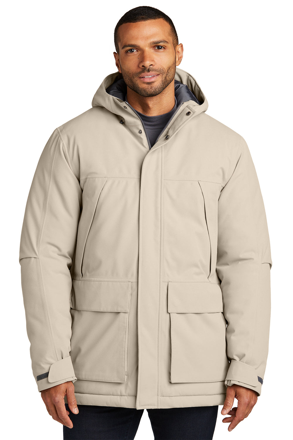 Port Authority® Latitude Waterproof Heavyweight Parka front man - J363