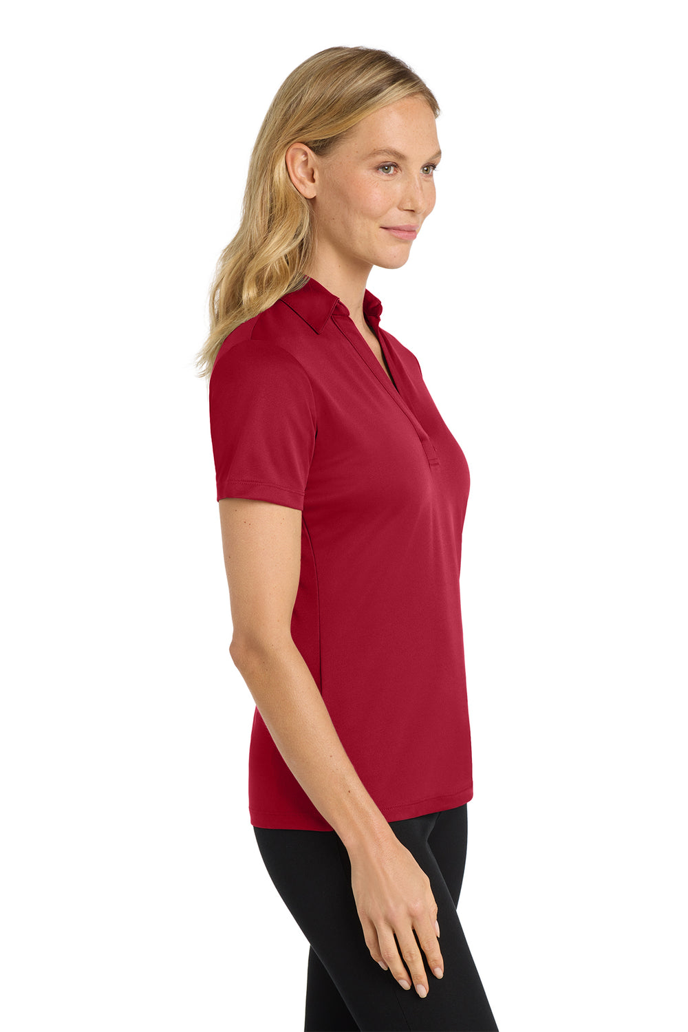 Port Authority® Women's Silk Touch™ Performance Polo front woman - L540