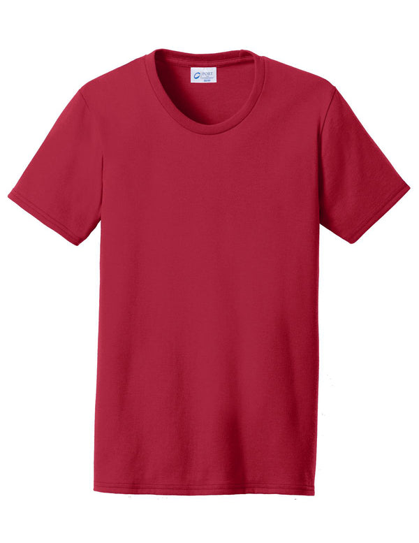 Port & Co™ Women's Core Blend Tee front - LPC55