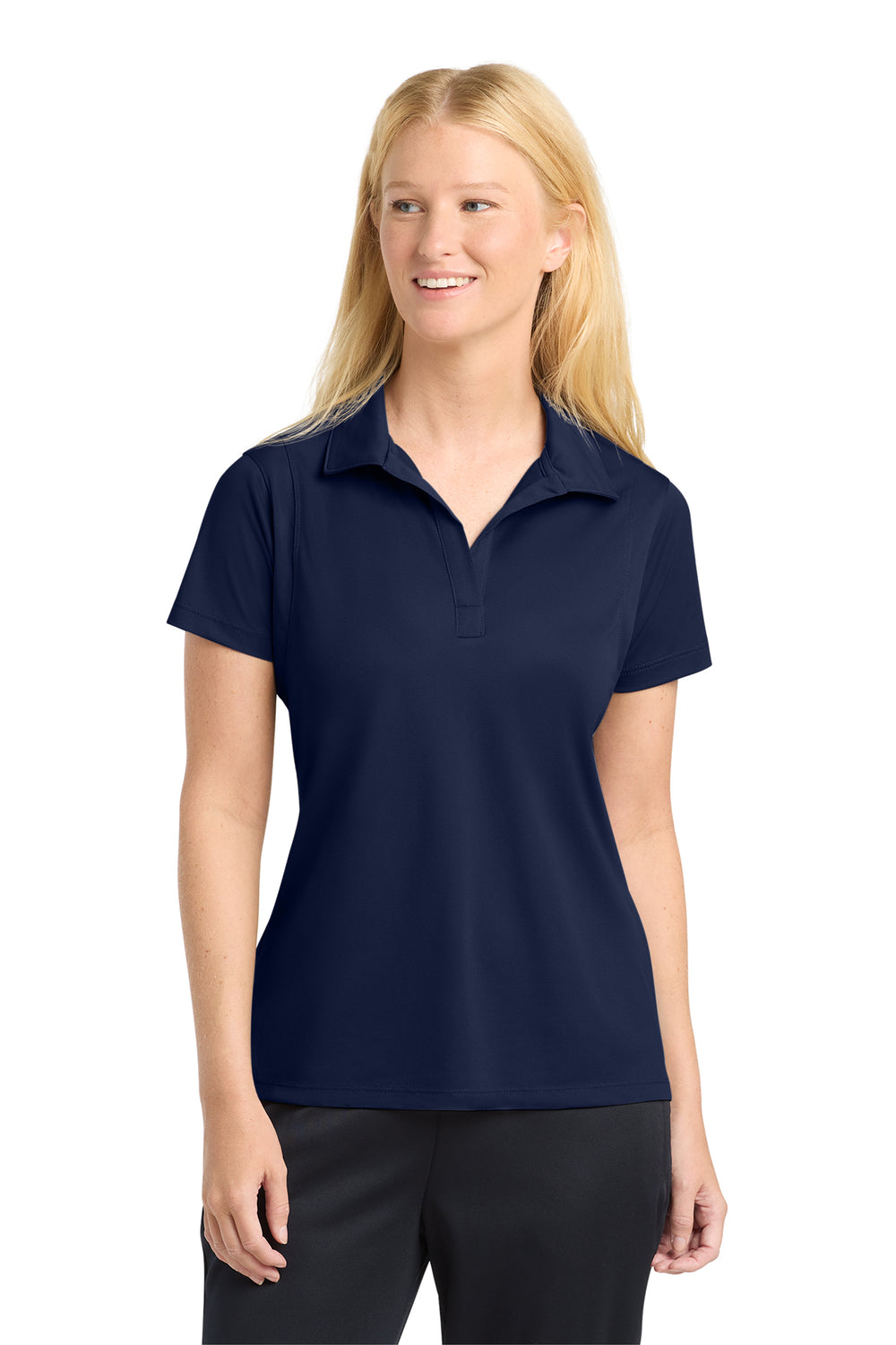 Sport-Tek® Women's Micropique Sport-Wick® Polo front woman - LST650