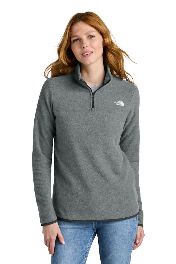 The North Face® Women's Glacier 1/4-Zip Fleece front woman - NF0A7V4M