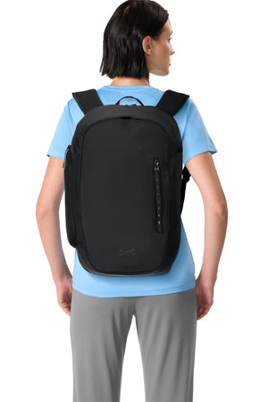 Nike Commute Backpack on back - NKFZ6128