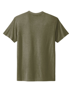 Next Level Apparel® Adult Tri-Blend Tee back  - NL6010