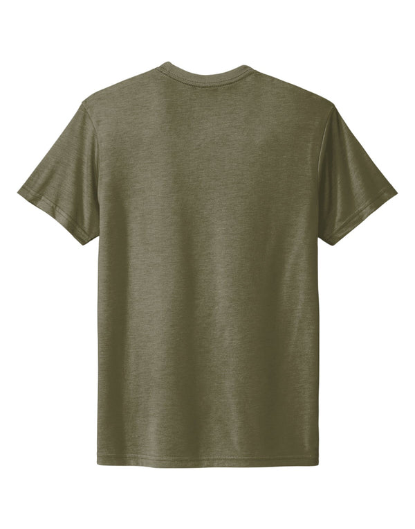 Next Level Apparel® Adult Tri-Blend Tee back  - NL6010