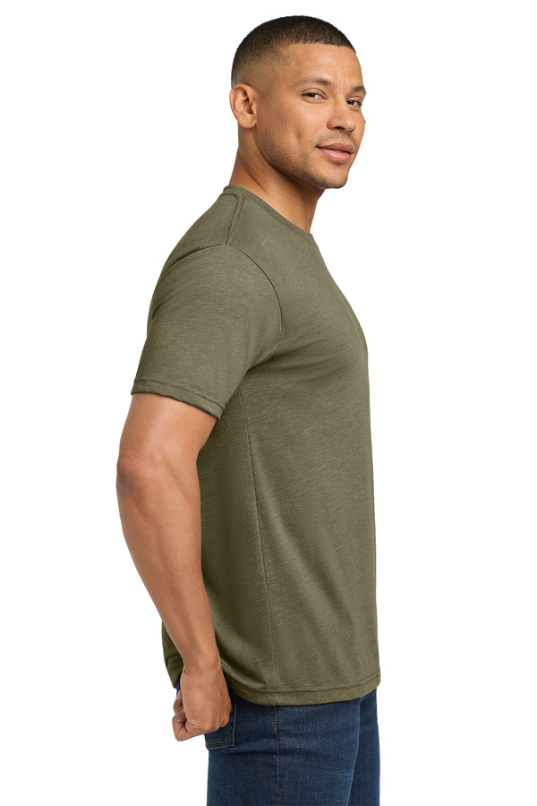 Next Level Apparel® Adult Tri-Blend Tee side man - NL6010