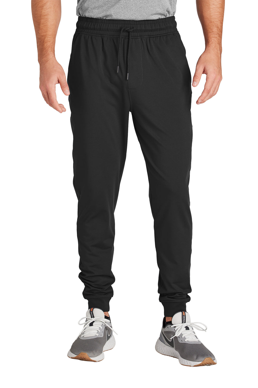 Sport-Tek Sport Wick Stretch Jogger man front - PST858