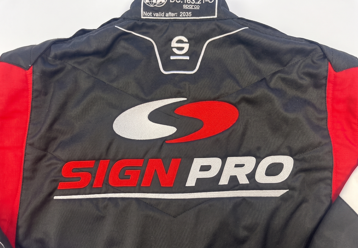Sign Pro Racing Suit embroirdered