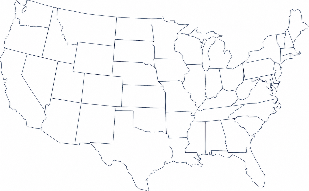 United States map