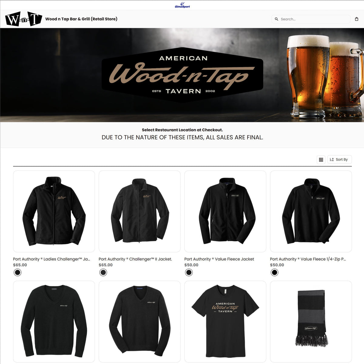 Wood-n-Tap web store